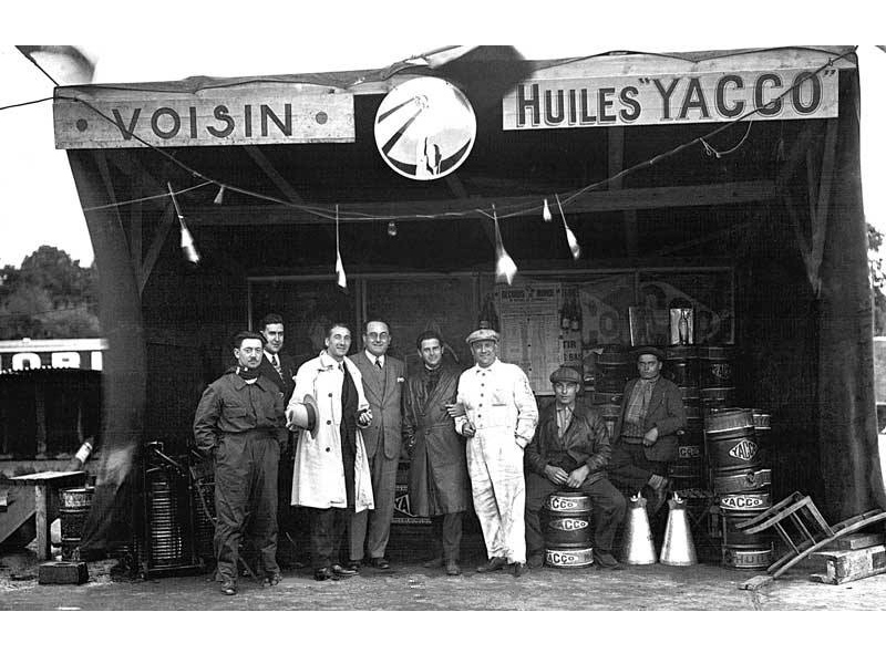 Yacco et Voisin, à l'origne  de l'histoire des huiles de prestige