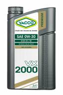 Synthetic 100% Automobile Yacco VX 2000 SAE 0W30