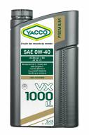 Synthetic 100% Automobile Yacco VX 1000 LL - SAE 0W40