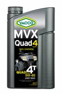 Synthetic 100% Moto / quad / Karting Yacco MVX QUAD 4 SYNTH SAE 5W40