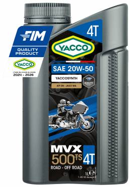 Semi synthetic Moto / quad / Karting MVX 500 TS 4T SAE 20W50